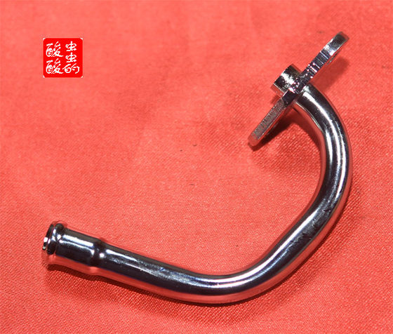 Motorcycle chrome plated high-temperature resistant Euro 2 pipe/O2 pipe/secondary intake pipe S061604000