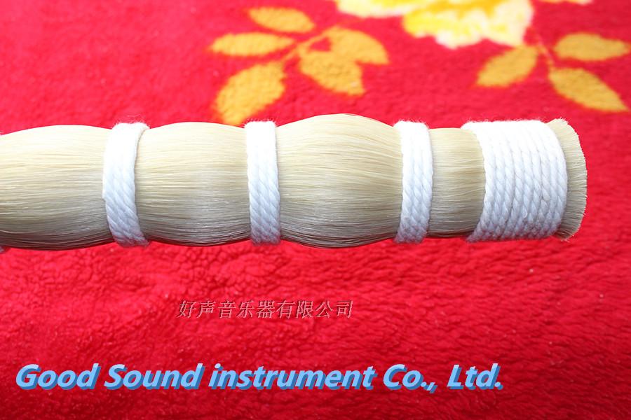 Violinist bow fur large cellist Maubesbow fur pure natural primary color horsetail hair 80-85 cm