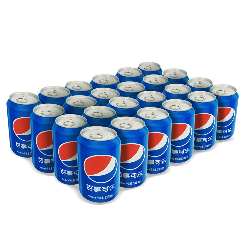 【天猫超市】百事可乐 拉罐整箱拉罐330ml*24碳酸饮料饮料饮品