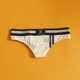 Tide đồ lót nam cotton thấp eo bó sát U lồi bikini gợi cảm tóm tắt in đồ lót nam 3 bài miễn phí đồ lót nam Vòng eo thấp