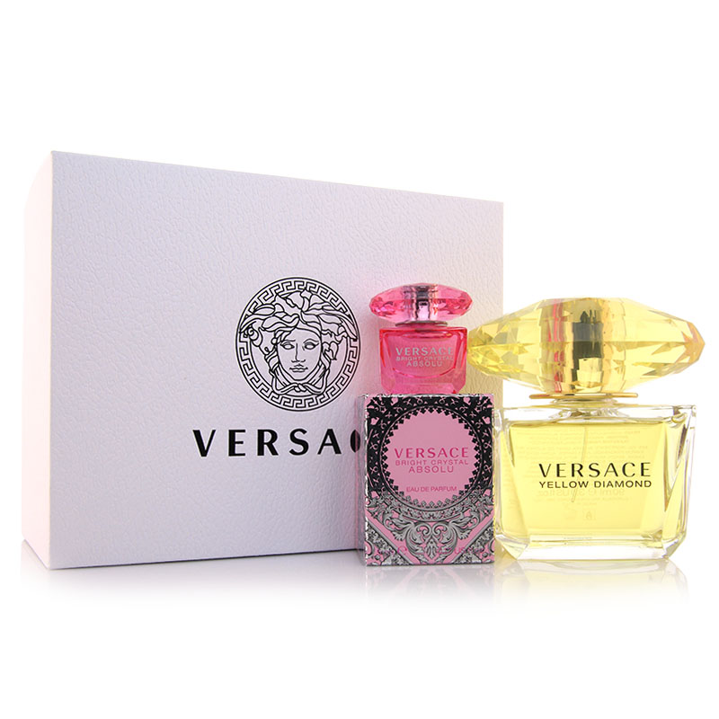 Versace/范思哲女士香水淡香水幻影晶钻臻挚粉钻礼盒套装