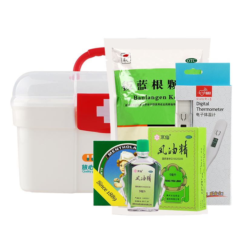 家庭药箱夏季清凉药箱家用便携方便小药箱家庭便携使用收纳箱包邮