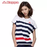 Kappa Women ngắn tay áo cổ tròn POLO Áo sơ mi ngắn tay thể thao Áo thun thường xuân / hè | K0622PD14 áo phông polo nữ