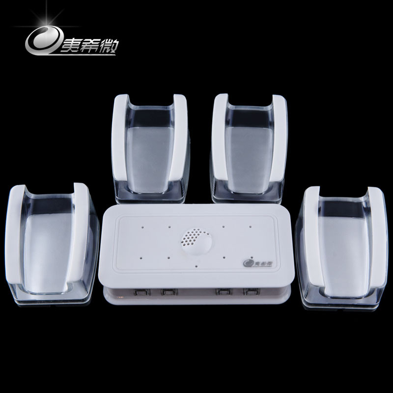 Rahi Micro-One-Drag Four-Way Universal Siren Tablet Exhibition Rack Mobile Phone Burglar-Proof Charging Display Bracket Towed