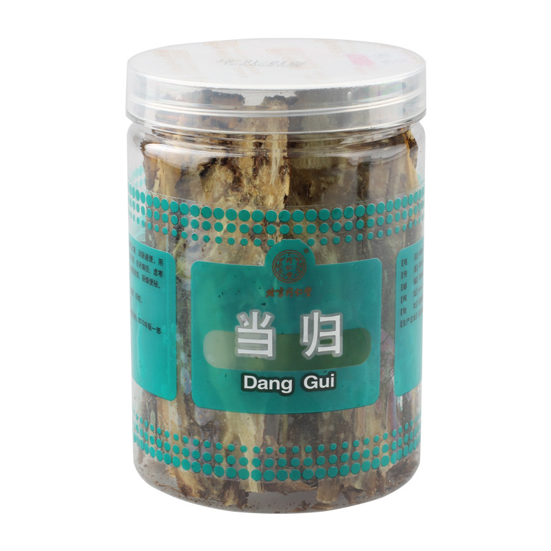 北京同仁堂当归100g/瓶 同仁堂当归片无硫当归头切片H