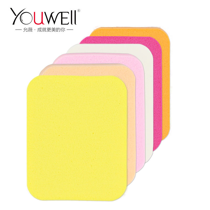 YOUWELL/允薇卸妆洗脸棉面扑珍珠面扑洗脸扑洁面扑海绵化妆棉粉扑