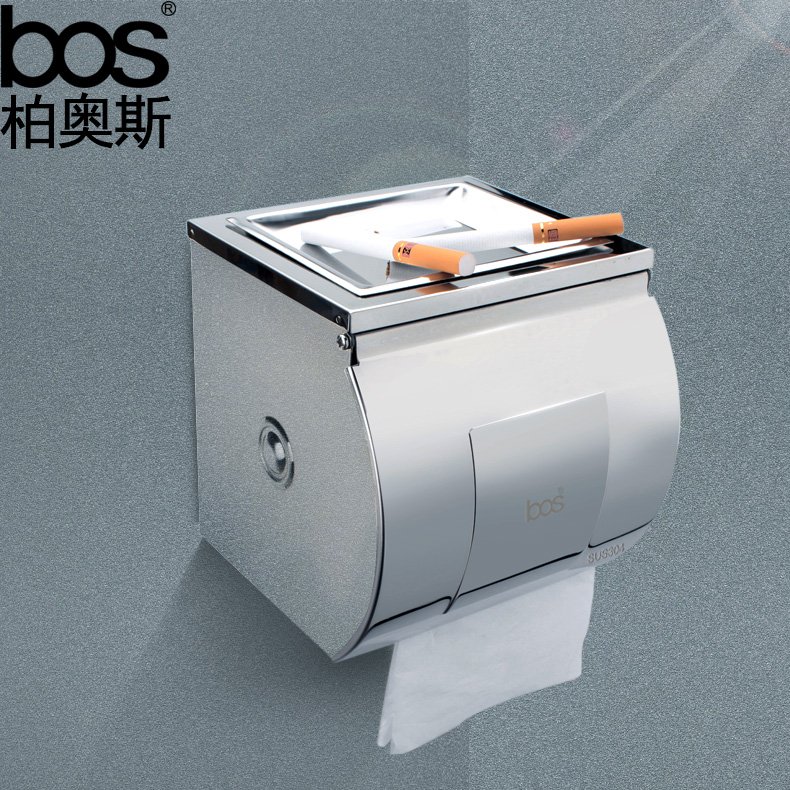 304 stainless steel toilet paper holder toilet paper box toilet paper box dressing room toilet paper box waterproof toilet paper drum toilet paper rack