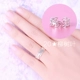 Nhật Bản và Hàn Quốc tràn vào người chỉ số ngón tay Sen nhẫn nữ Hàn Quốc nhẫn sinh viên nữ trang tay nhẫn nữ mở nhẫn không khí vòng đuôi nhẫn lông voi nam Nhẫn