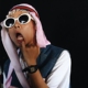 Hộp kính trắng ulzzang nữ thủy triều ins ins 太阳镜 cầu kính râm với kính râm hip hop hiphop kính mát nam Kính râm