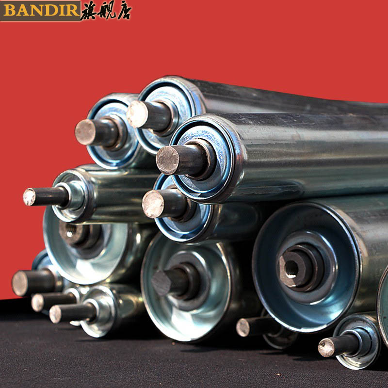 Unpowered roller-roller galvanized stainless steel drum assembly line drum roller roller drum