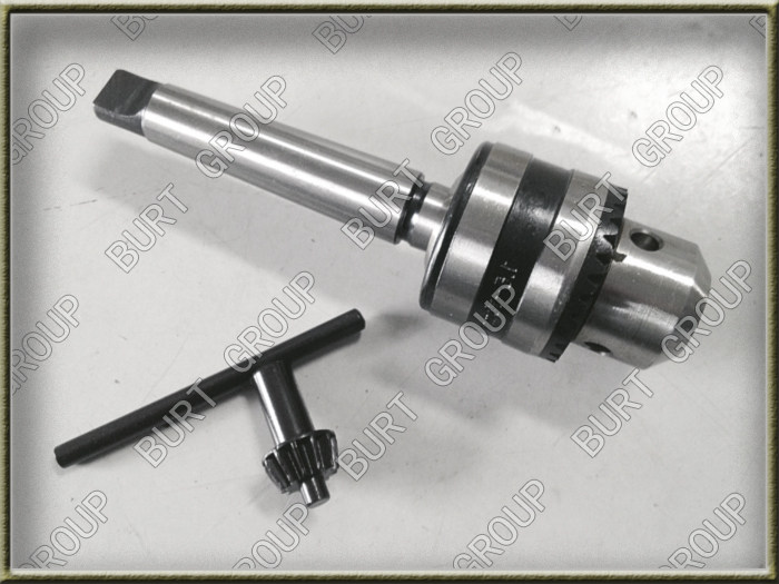 A drill chuck for the BURT Bot lathe