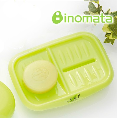 Japan Imports Inomata Plastic Double G Soap Box Double Drain Soapbox Soap Dish Soap Dish