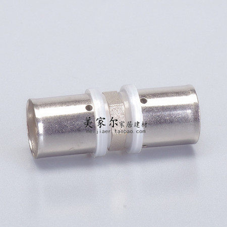 Aluminum plastic tube card press equivalent directly PERT tube diameter card press joint plated nickel
