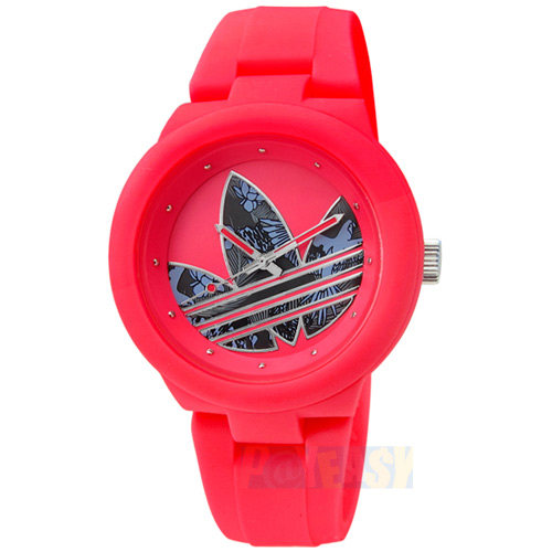 台湾官网直邮进口adidas Originals Aberdeen 花花世界质感矽胶腕