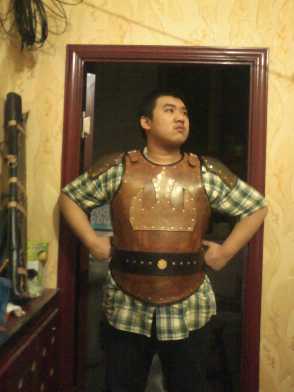 Cowhide breastplate medieval breastplate fighting breastplate knight armor