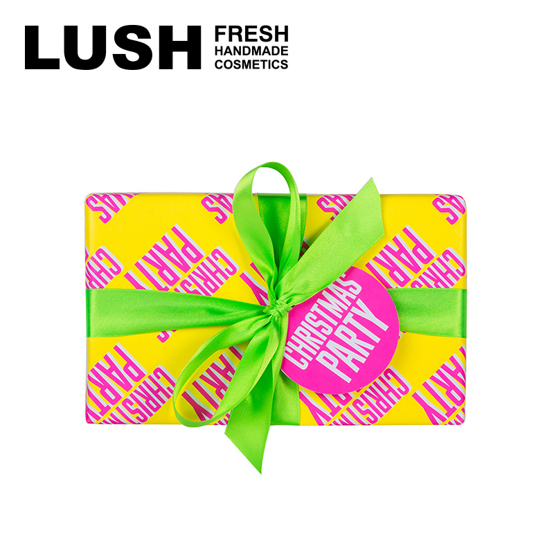 LUSHLUSH岚舒 日本 圣诞派对礼盒 沐浴泡澡泡弹手工滋润首重免邮
