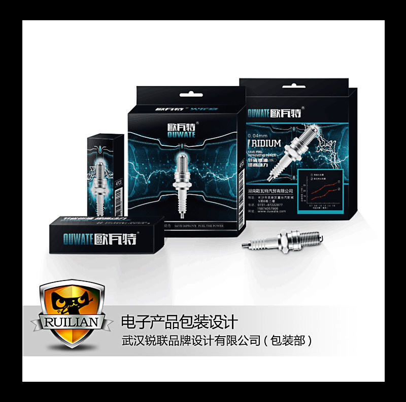 Ruilian high-end electronic technology products brand LOGO auto supplies packaging box original design renderings