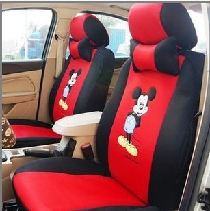 Summer Changan Volkswagen Xuanyi Han Cute Cartoon All-Inclusive GM Seat Cover Thickened Sandwich Women's Seat Cover