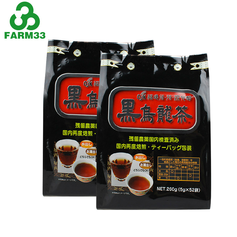 日本原装 OSK 油切黑乌龙茶 52袋装*2袋