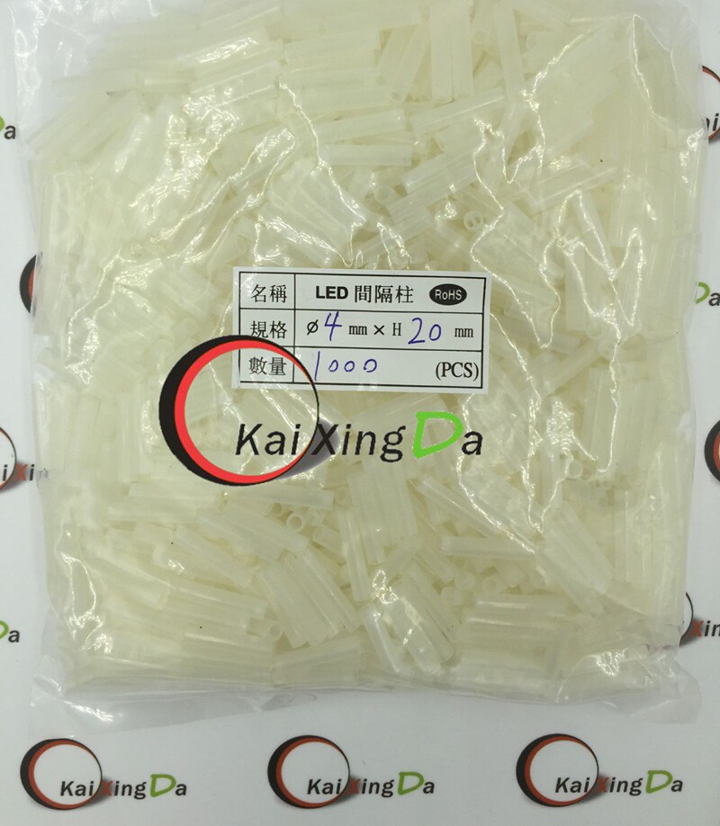 LED interval column F4 5mm lampposts 4 5 * 18 5 19 19 20 20 22 22 23 24mm LED Isolation column 1K