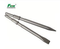 Fang Dawang drill bit long hexagonal ring steel tip flat chisel concrete slotting chisel extended steel chisel 17*280