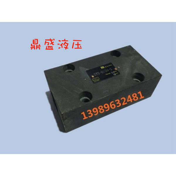 Hydraulic fitting bidirectional hydraulic lock SYS-L10H-S SYS-B10H-S balance lock SYS-B20H-S