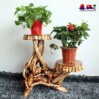 Root khắc khung Log hoa đứng Rhododendron gốc khắc bonsai kệ cây tự nhiên gốc rễ cơ sở trang trí khắc gốc - Các món ăn khao khát gốc bộ bàn ghế gỗ gốc cây