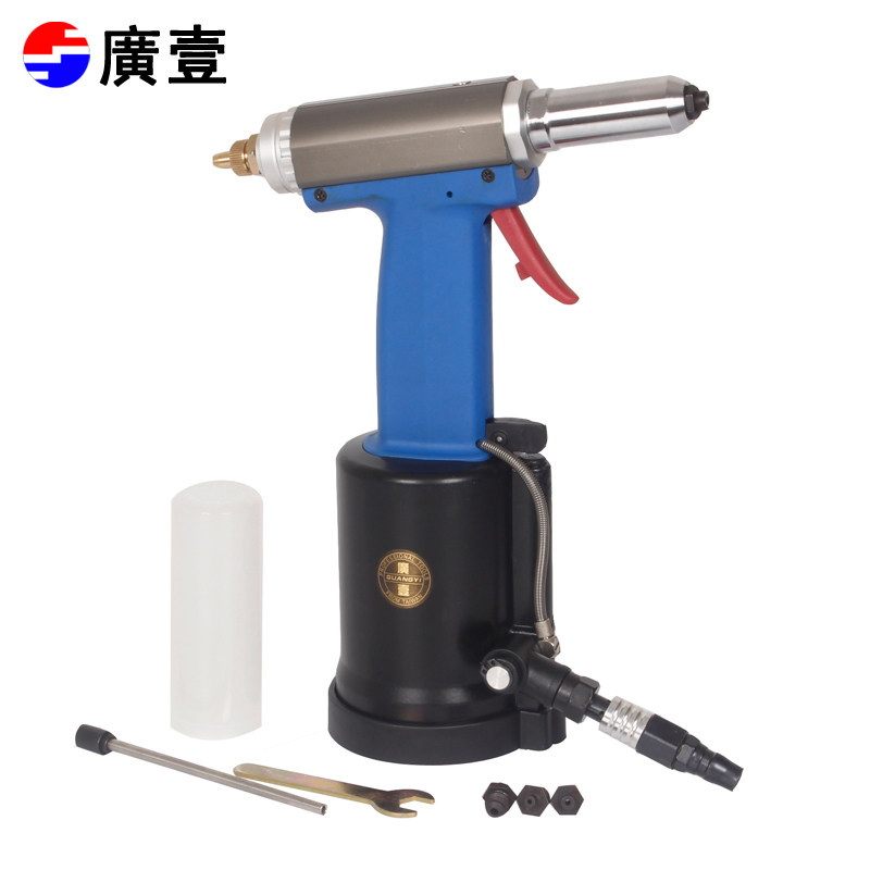 Guangyiguangyi pull rivet gun pneumatic core pulling nail hydraulic pull rivet gun self-priming pneumatic rivet gun 2 4-4 8mm