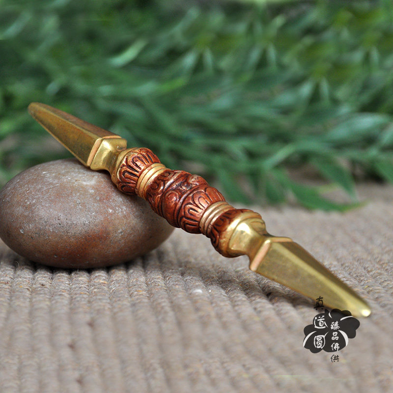 Nepal King Diamond Peg Boutique Pestle Downpestle Pure Copper Basil Pestle Lone Pestle With Sole Cobalt Pestle