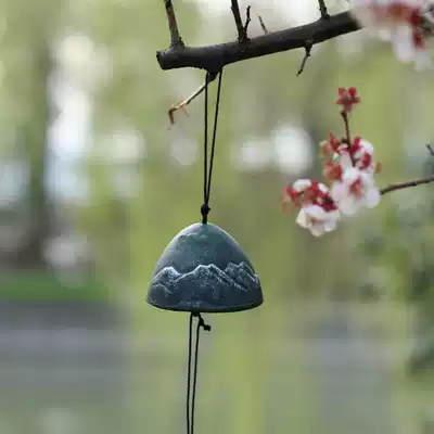 Sound Qing Yunya Southern cast iron wind chimes hanging Japanese wind chimes Outdoor wind glass wind chimes Japanese Edo hanging