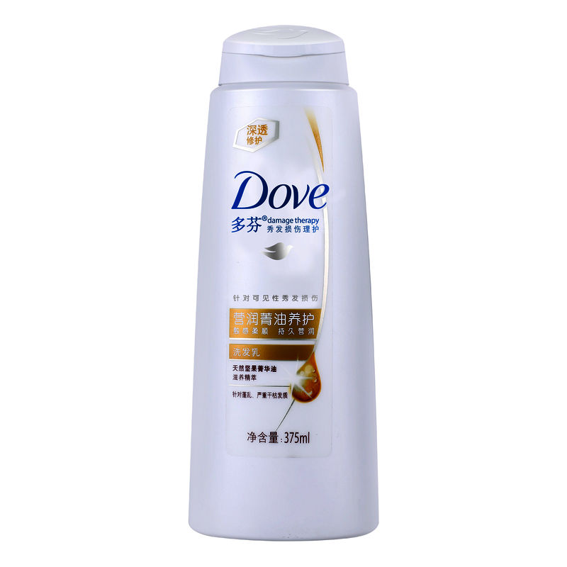 Dove 多芬 营润精油养护洗发乳洗发水375ml 修复损伤分叉