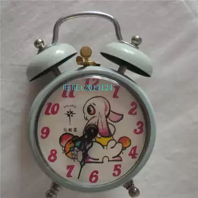 Polaris made in Germany all copper movement mechanical clockwork alarm clock old horseshoe Watch Collector's Edition 12 zodiac Rabbit