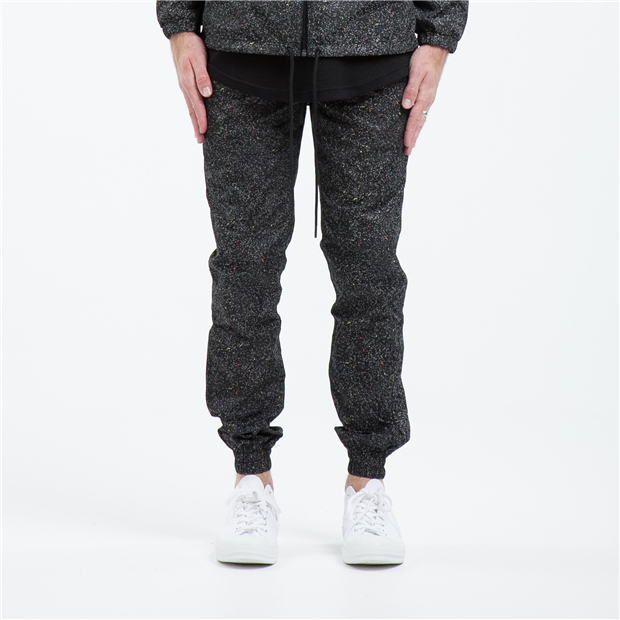 Publish Brand Mars Jogger 3m Splash-Ink Polka Dot Spacewalk Waterproof Jogging Tapered Pants