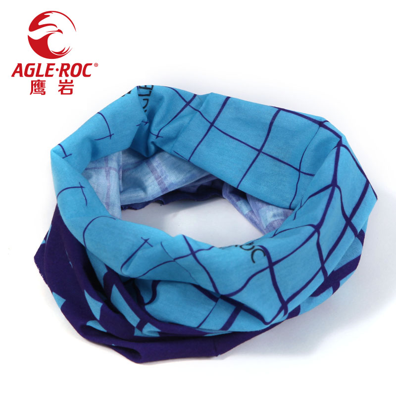 Outdoor riding headscarf men and women multi-functional windproof neck cover sunscreen face scarf magic sweat towel seamless square scarf summer