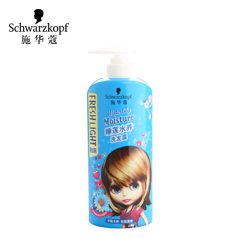 【天猫超市】Schwarzkopf施华蔻斐丝丽睡莲洗发露680ml 花香补水