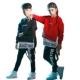 Trang phục cho trẻ em gái thủy triều hip-hop hiohop Trang phục trẻ em hip-hop Trang phục biểu diễn nhảy jazz quần áo dài tay