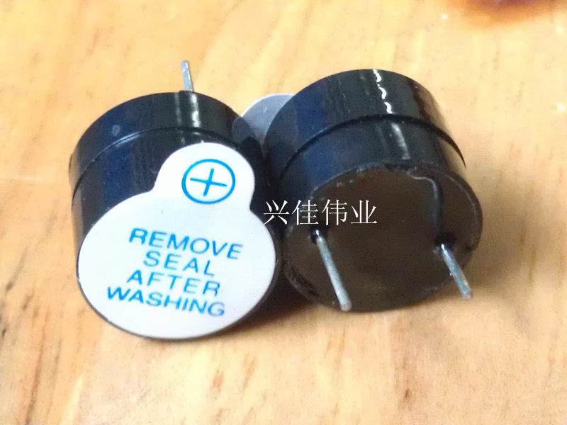 5V active buzzer alarm Diameter 12mm * Height 9 5mm 5V long sound two-piece 12095