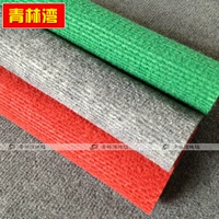 Miễn phí vận chuyển dày sọc cưới triển lãm thảm thảm đỏ dày tóc màu xám xanh hàng loạt thảm đỏ - Thảm thảm gấp gọn