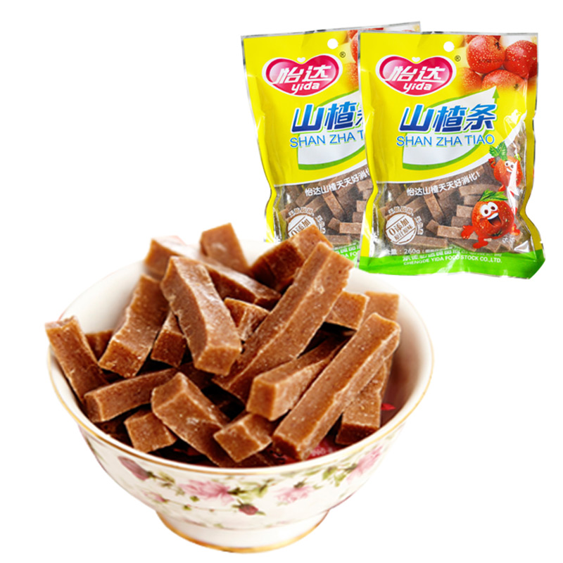 【天猫超市】怡达山楂条260g 无添加剂山楂制品 山渣蜜饯