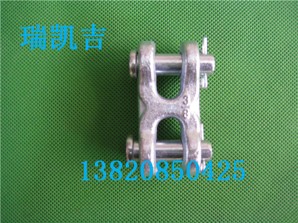 Lifting chain H connector Double ring buckle H type chain connector Butterfly buckle G80 class hyperlink buckle