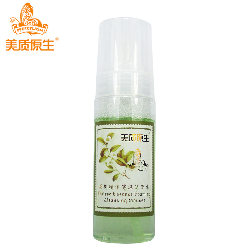 美质原生 茶树精华泡沫洁面水150ml