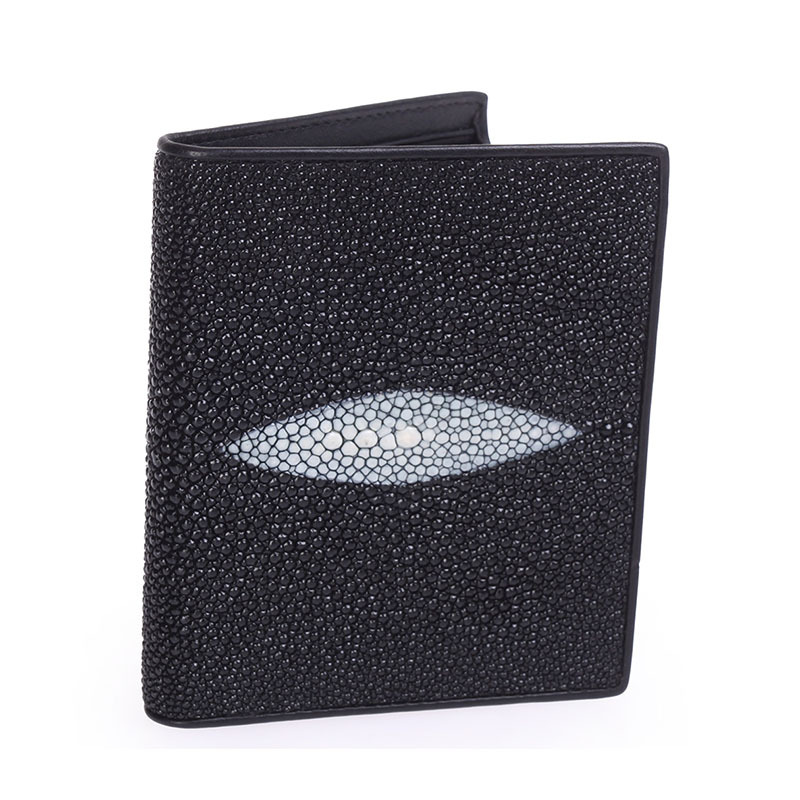 Shockingly Low Price - Thai Pearl Fish Wallet *Black Classic Model* Pearl Fish Short Wallet *Men's Pearl Fish Wallet