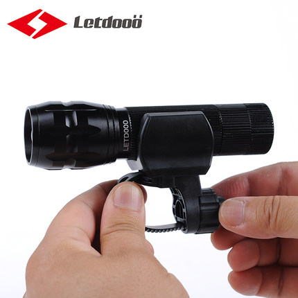 Letedo riding light stand bicycle flashlight light clip shelf fixing bracket clip mountain bike equipment accessories