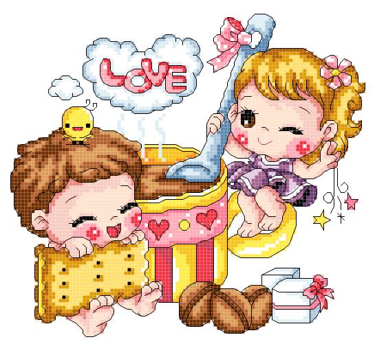 Cross stitch electronic drawing 3764 SO-308 pillow drawing 103W * 94H24 color PAT source file