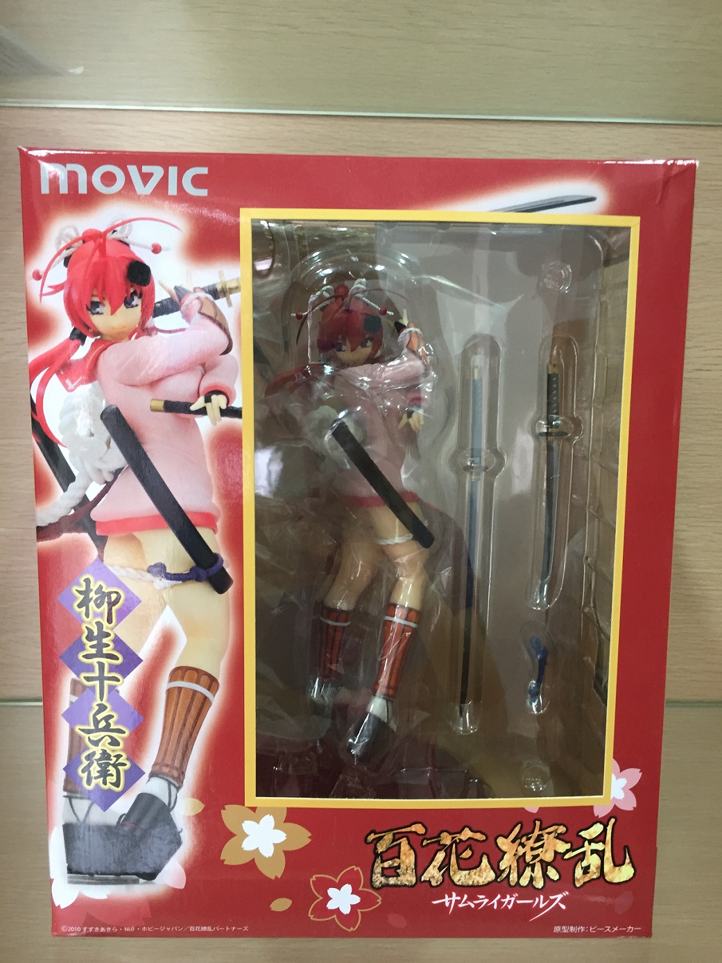 樣版盒裝movic 百花繚亂武士少女柳生十兵衛模型 樣版盒裝movic 百花繚亂武士少女柳生十兵衛模型