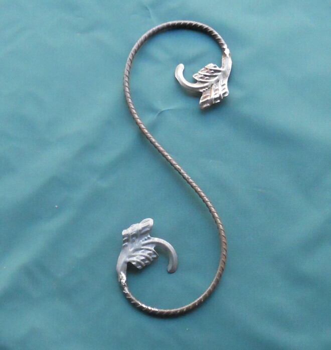 European Wrought iron flower fence accessories Flower fence accessories Wrought iron gate Flower stair handrail accessories