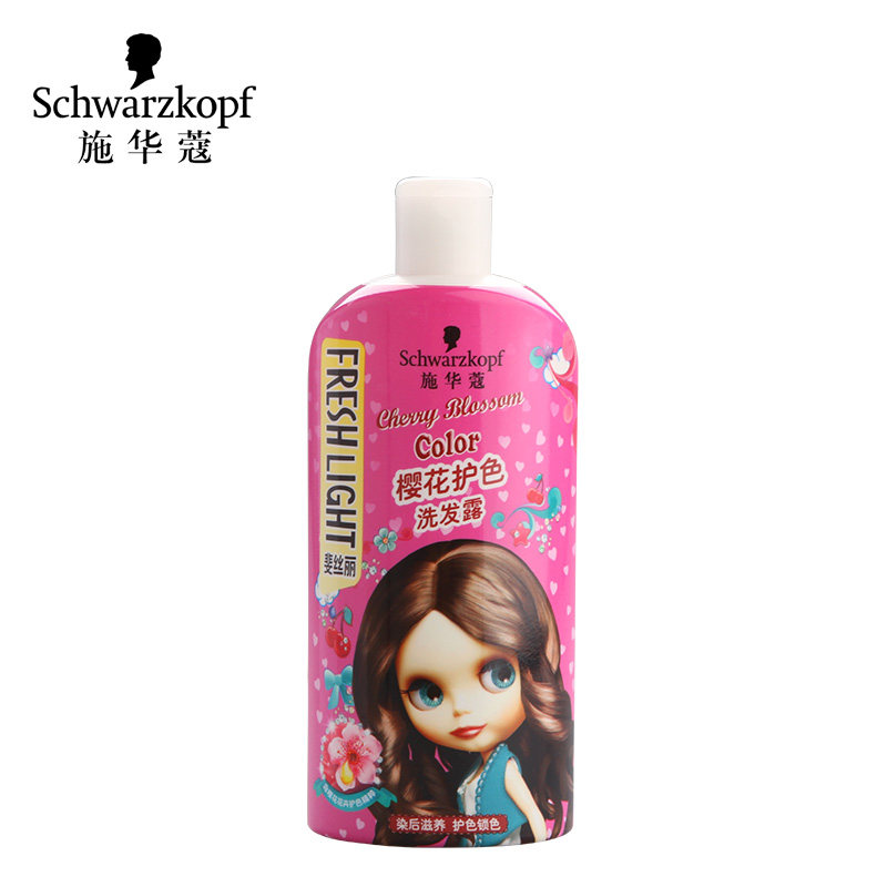 【天猫超市】Schwarzkopf施华蔻斐丝丽樱花洗发露450ml 花香锁色