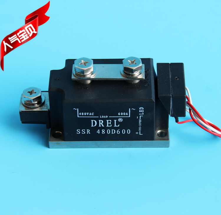 Taobao direct sales] DREL crimp type single AC solid state relay SSR480D600