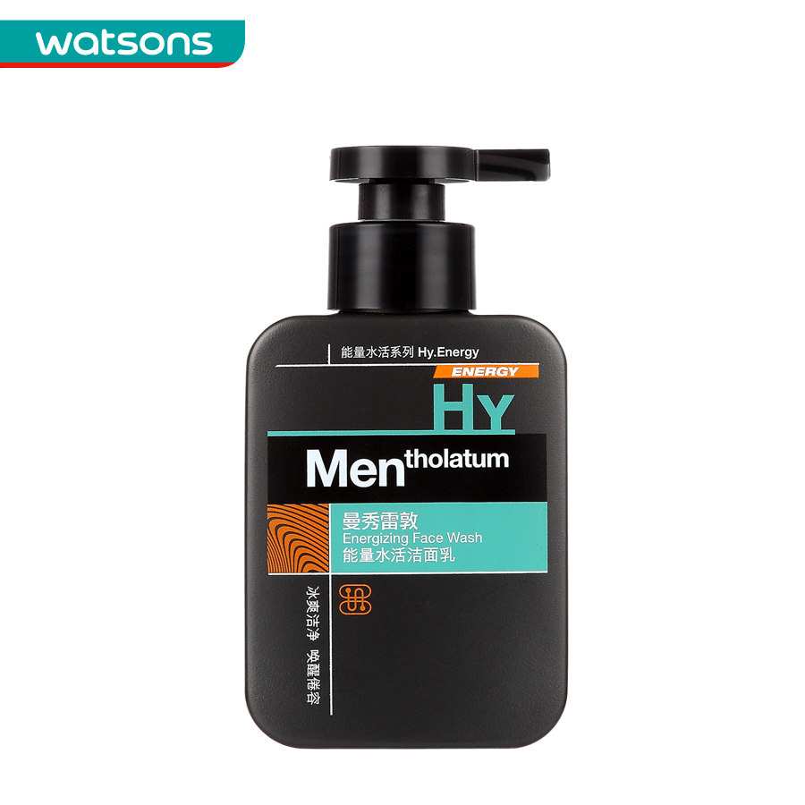【屈臣氏】Mentholatum曼秀雷敦能量水活洁面乳150ml