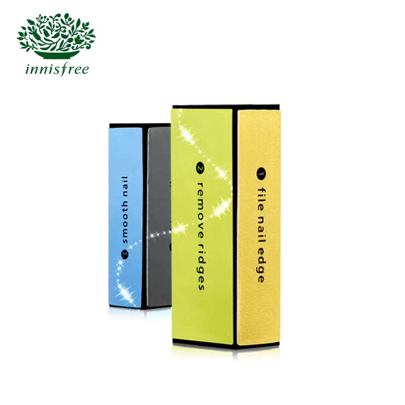 innisfree/悦诗风吟乐活自然美妆工具—多用途四面磨甲块 指甲锉